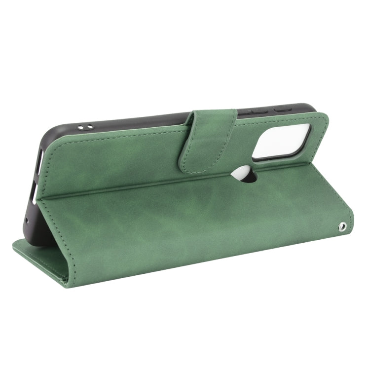 SOLID Knižkové puzdro pre Motorola Moto G10 / G20 / G30 - zelené