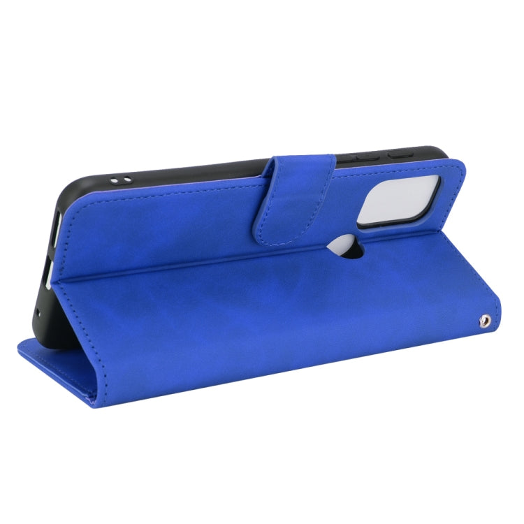 SOLID Knižkové puzdro pre Motorola Moto G10 / G20 / G30 - modré