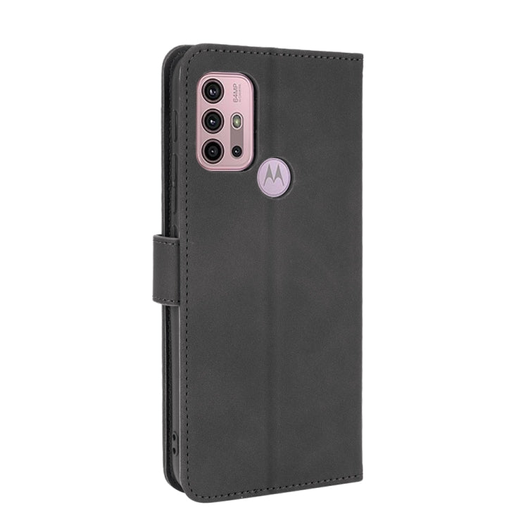 SOLID Knižkové puzdro pre Motorola Moto G10 / G20 / G30 - čierne