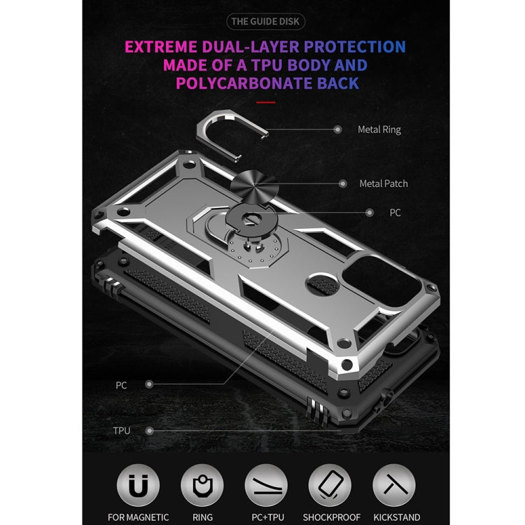 RING ARMOR Tvrdený kryt pre Motorola Moto G10 / G20 / G30 - sivý