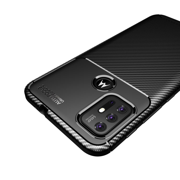 FOCUS Zadný obal pre Motorola Moto G10 / G20 / G30 - čierny