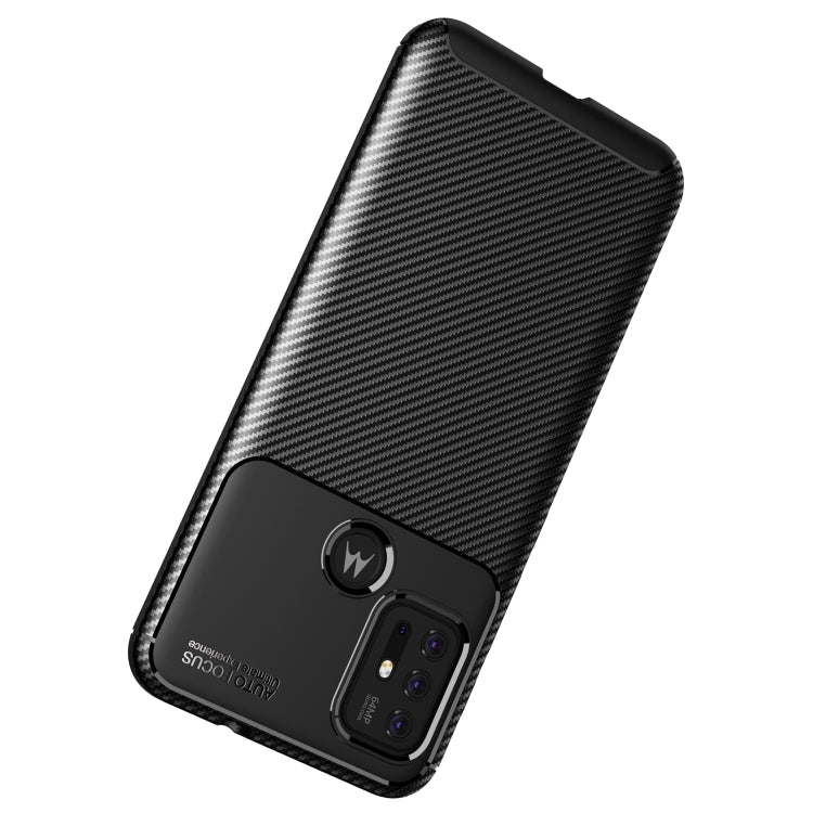FOCUS Zadný obal pre Motorola Moto G10 / G20 / G30 - čierny