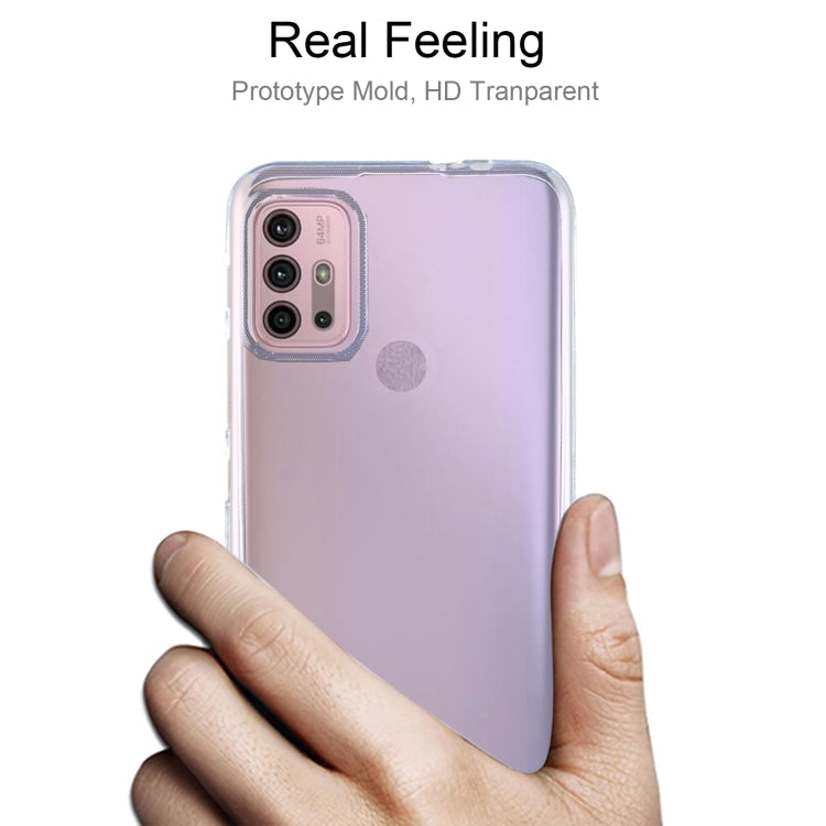 TRANSPARENTNÝ Silikónový obal pre Motorola Moto G10 / G20 / G30 - priesvitný