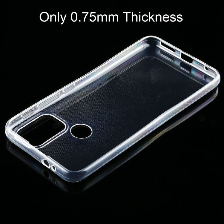 TRANSPARENTNÝ Silikónový obal pre Motorola Moto G10 / G20 / G30 - priesvitný