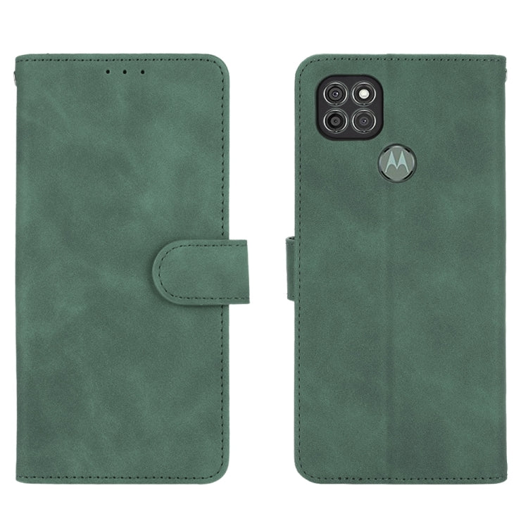 SOLID Knižkové puzdro pre Motorola Moto G9 Power - zelený