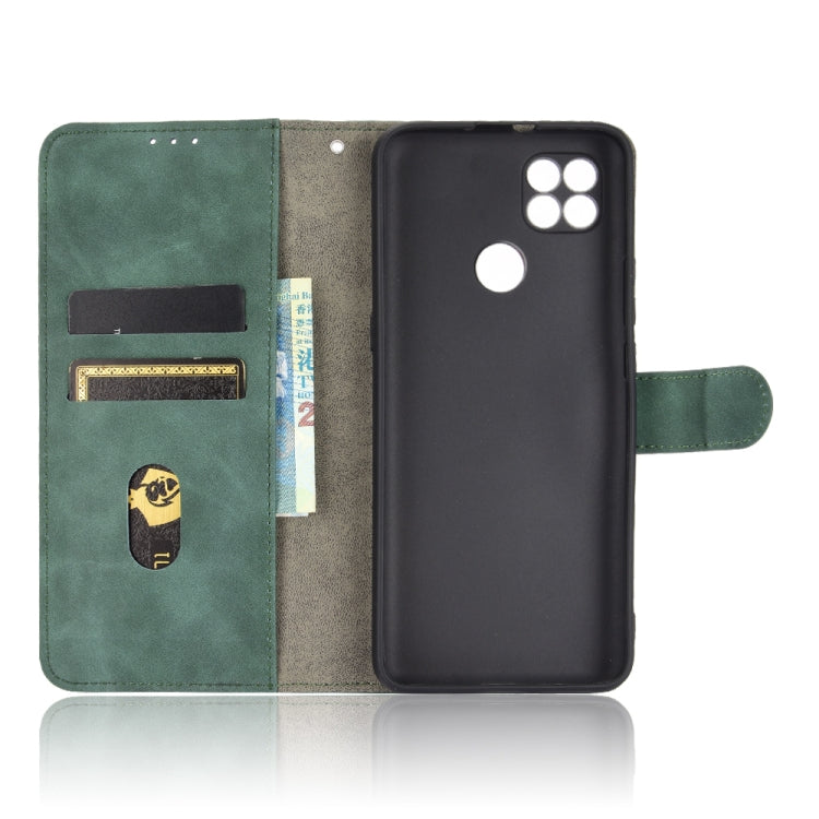 SOLID Knižkové puzdro pre Motorola Moto G9 Power - zelený
