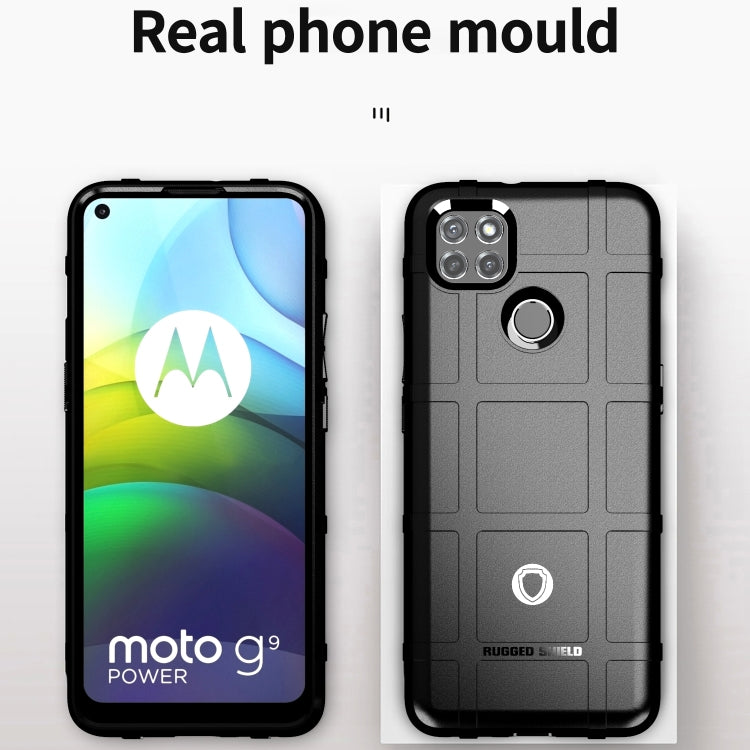 RUGGED Zadný kryt pre Motorola Moto G9 Power - modrý