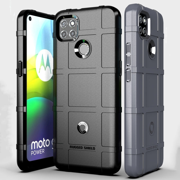 RUGGED Zadný kryt pre Motorola Moto G9 Power - čierny