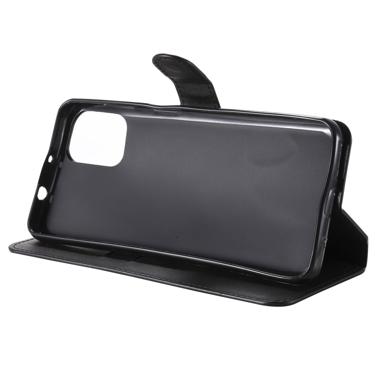 CALF Knižkové puzdro pre Motorola Moto G9 Plus - čierne