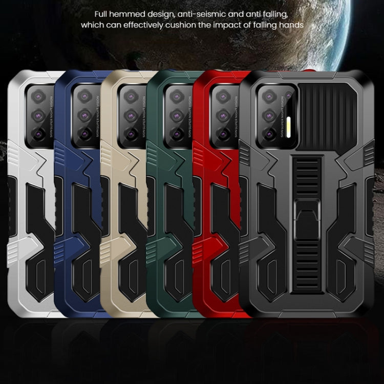 HOLDER ARMOR Tvrdený kryt pre Motorola Moto G9 Plus - modrý