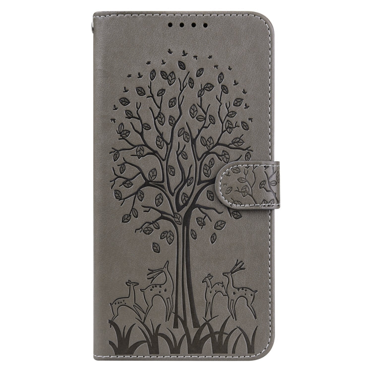 TREE Knižkové puzdro pre Motorola Moto G60 - sivé