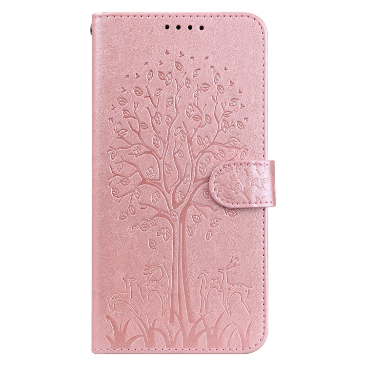 TREE Knižkové puzdro pre Motorola Moto G60 - ružové