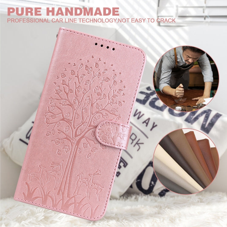 TREE Knižkové puzdro pre Motorola Moto G60 - ružové