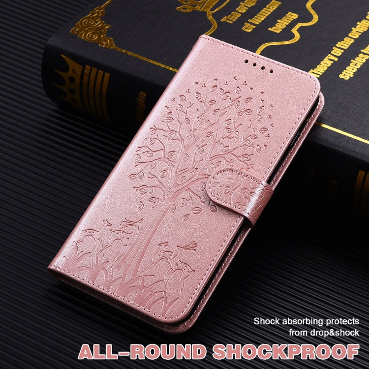TREE Knižkové puzdro pre Motorola Moto G60 - ružové