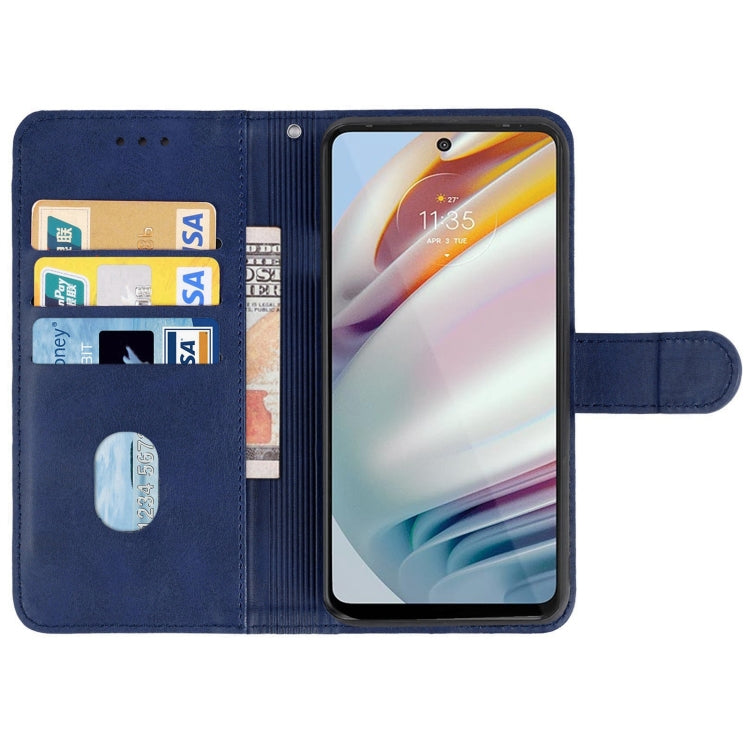 SOLID Knižkové puzdro pre Motorola Moto G60 - modré