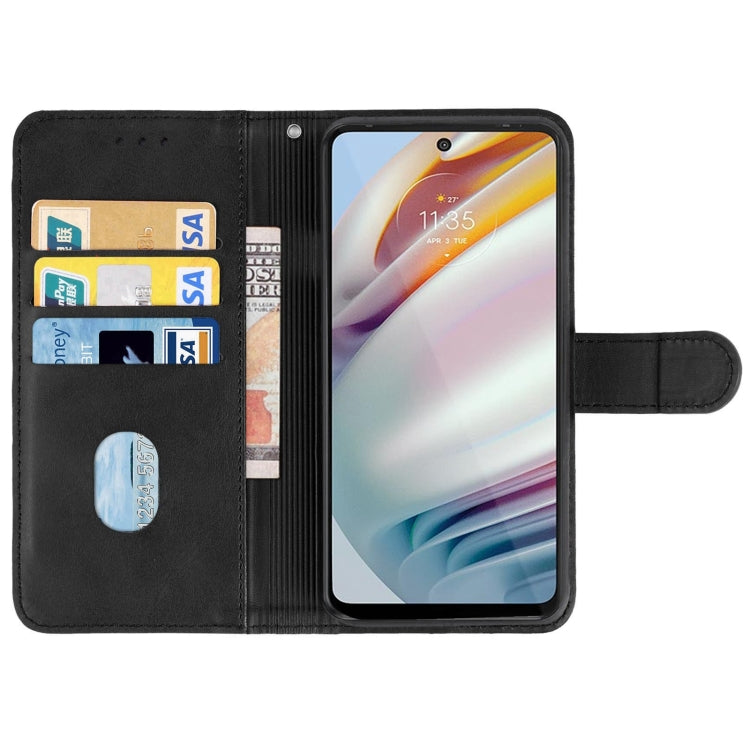SOLID Knižkové puzdro pre Motorola Moto G60 - čierne