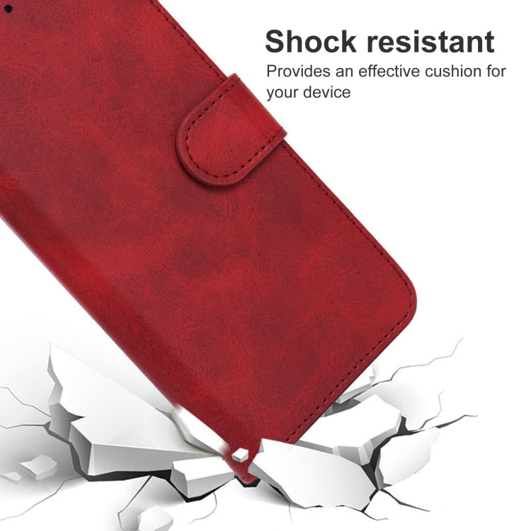SOLID Knižkové puzdro pre Motorola Moto G60 - červené