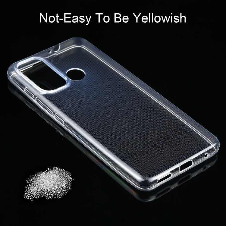 TRANSPARENTNÝ Silikónový obal pre Motorola Moto G60 - priesvitný