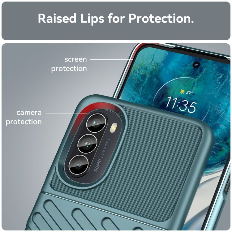 THUNDER Ochranný kryt pre Motorola Moto G52 / G82 5G - zelený