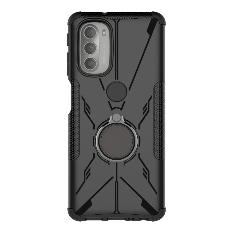 HOLDER ARMOR Tvrdený kryt pre Motorola Moto G51 5G - čierny