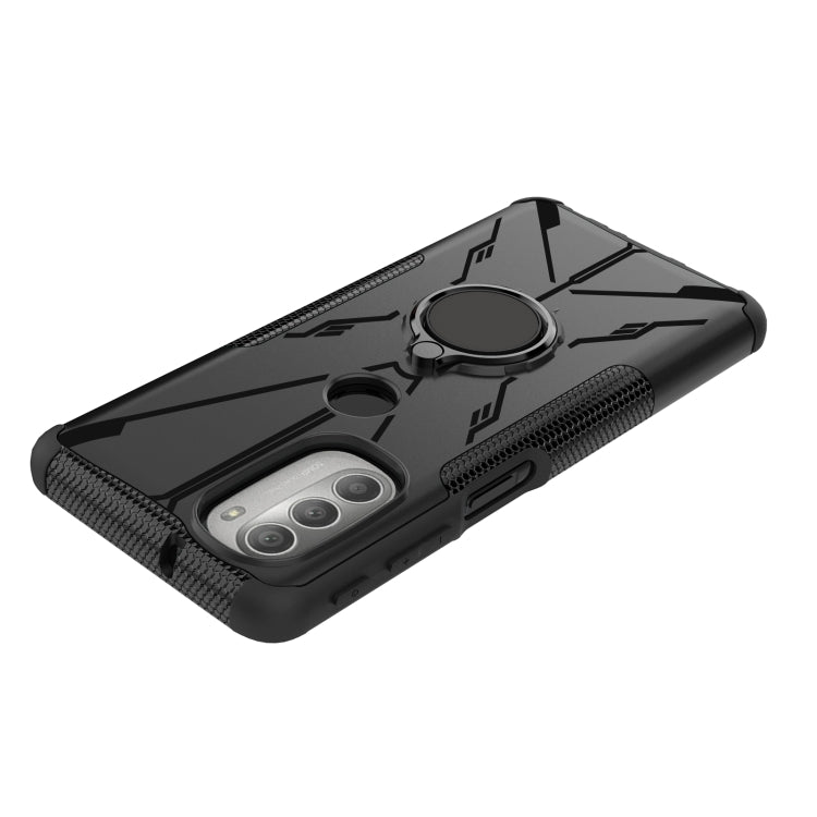 HOLDER ARMOR Tvrdený kryt pre Motorola Moto G51 5G - čierny