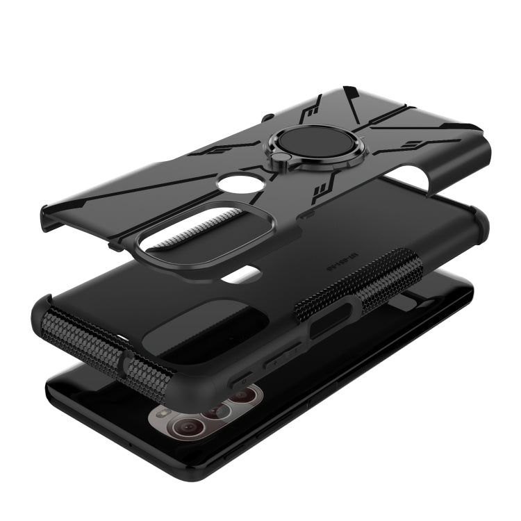 HOLDER ARMOR Tvrdený kryt pre Motorola Moto G51 5G - čierny