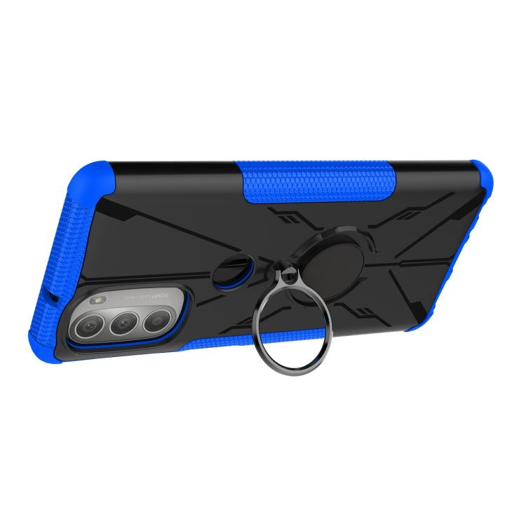 HOLDER ARMOR Tvrdený kryt pre Motorola Moto G51 5G - modrý