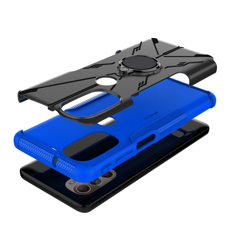 HOLDER ARMOR Tvrdený kryt pre Motorola Moto G51 5G - modrý
