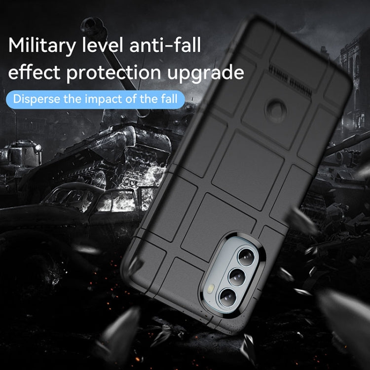 RUGGED Zadný kryt pre Motorola Moto G51 5G - čierny