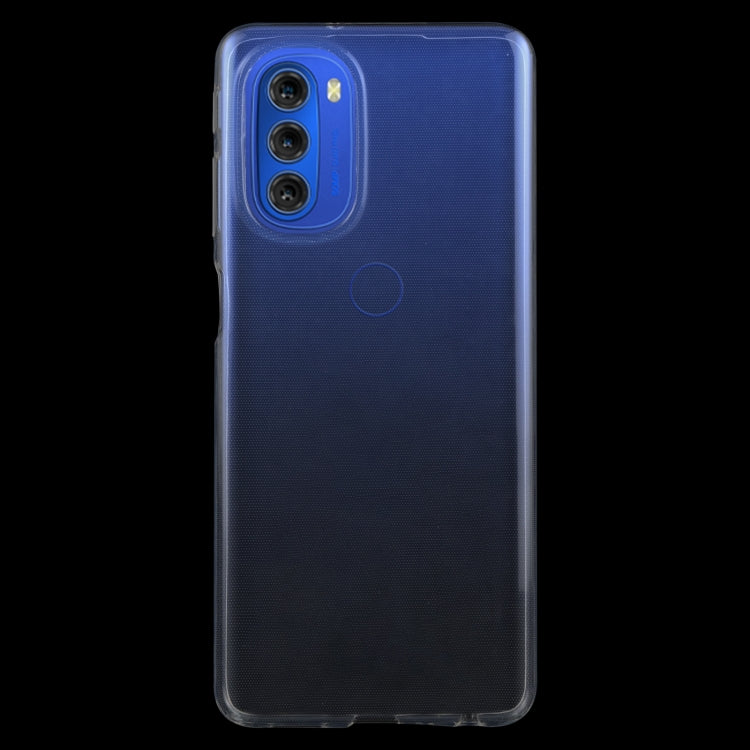 TRANSPARENTNÝ Silikónový obal pre Motorola Moto G51 5G - priesvitný