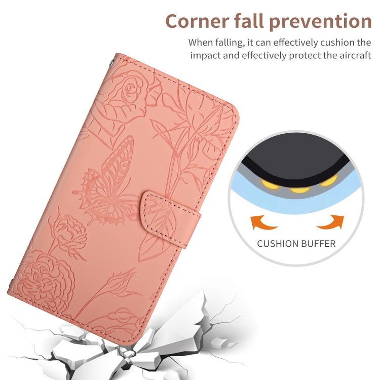 EMBOSSED Knižkové puzdro pre Motorola Moto G32 - ružové