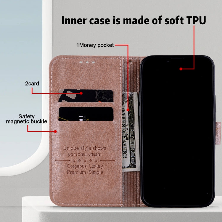 SOLID Knižkové puzdro pre Motorola Moto G32 - ružové