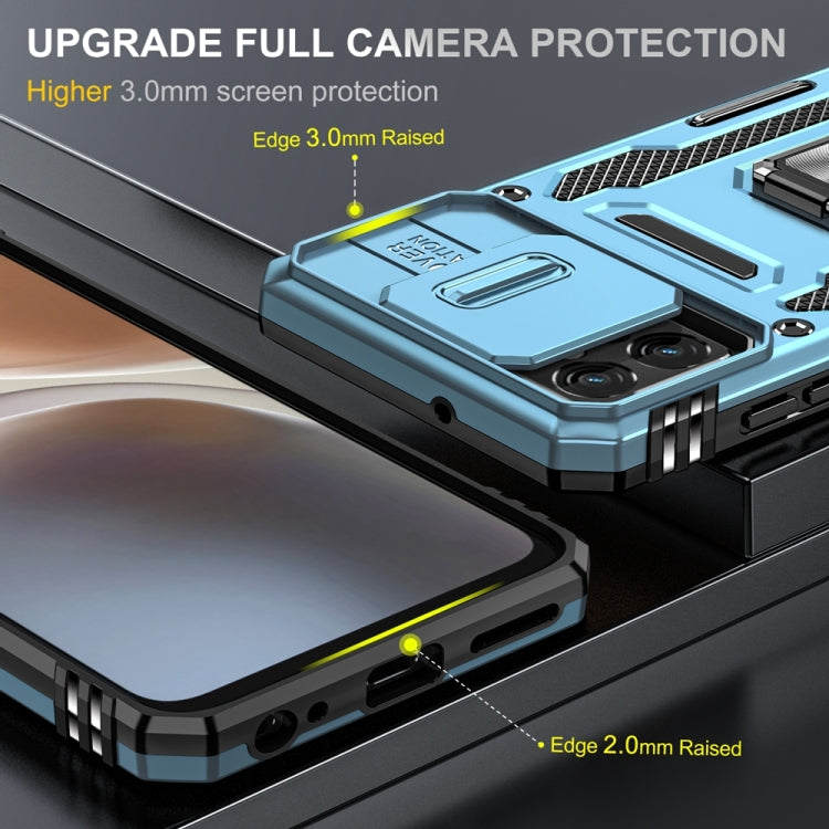 HOLDER ARMOR Tvrdený kryt pre Motorola Moto G32 - svetlo modrý