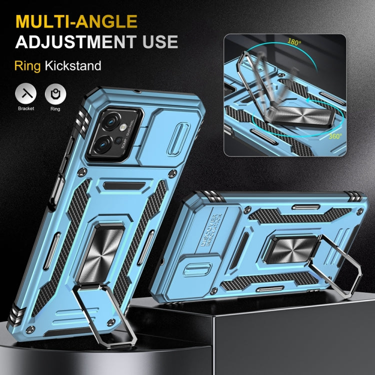 HOLDER ARMOR Tvrdený kryt pre Motorola Moto G32 - svetlo modrý