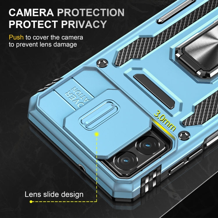 HOLDER ARMOR Tvrdený kryt pre Motorola Moto G32 - svetlo modrý