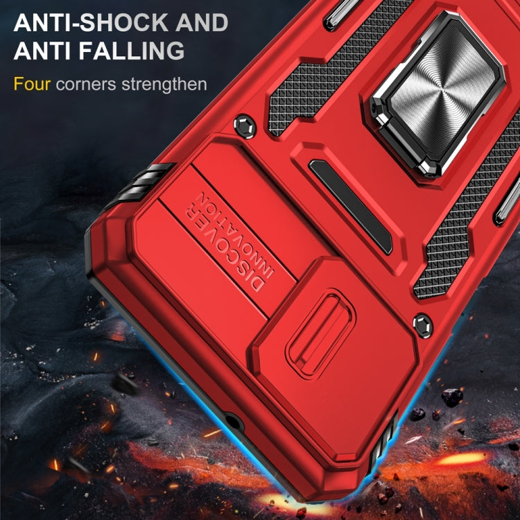 HOLDER ARMOR Tvrdený kryt pre Motorola Moto G32 - červený