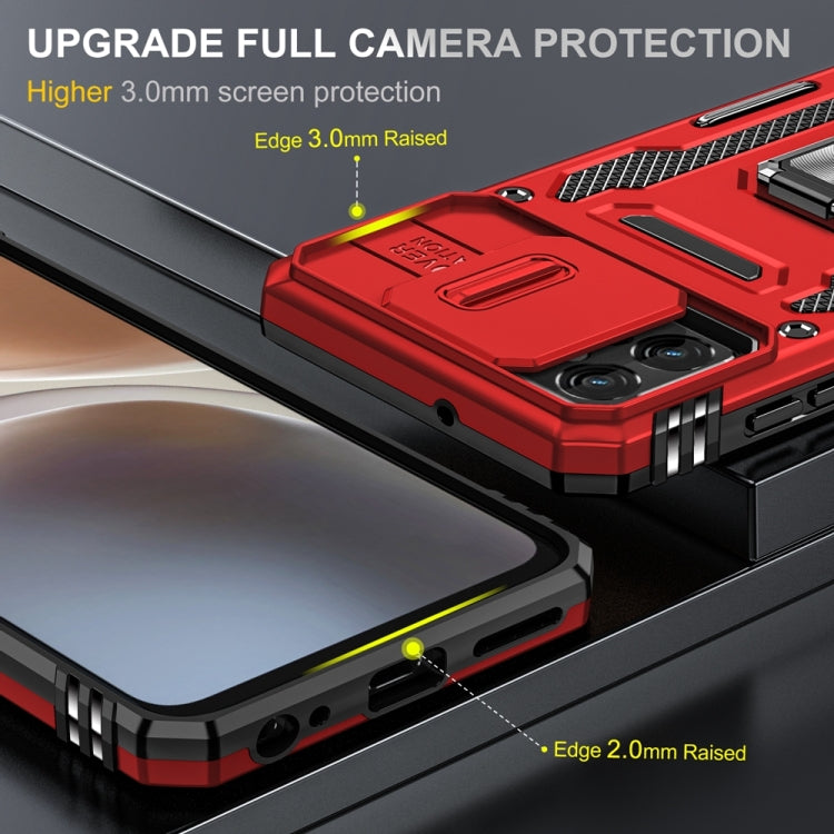 HOLDER ARMOR Tvrdený kryt pre Motorola Moto G32 - červený