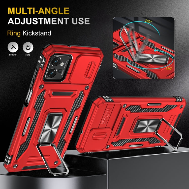 HOLDER ARMOR Tvrdený kryt pre Motorola Moto G32 - červený