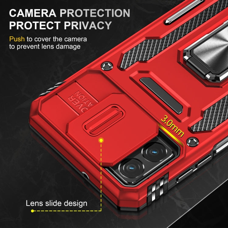 HOLDER ARMOR Tvrdený kryt pre Motorola Moto G32 - červený