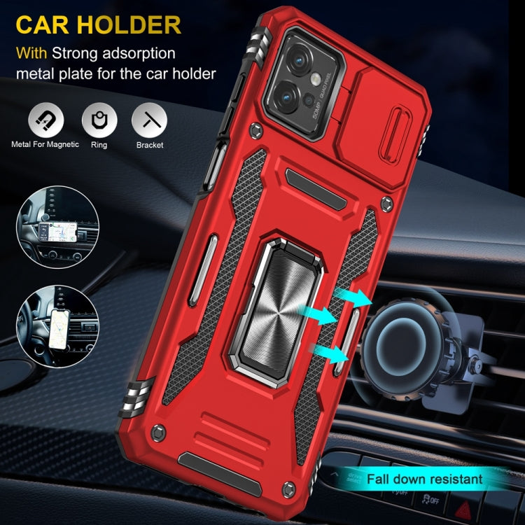 HOLDER ARMOR Tvrdený kryt pre Motorola Moto G32 - červený