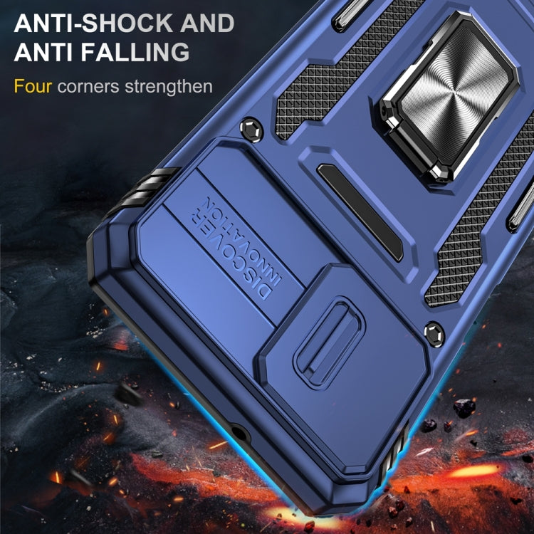 HOLDER ARMOR Tvrdený kryt pre Motorola Moto G32 - tmavo modrý