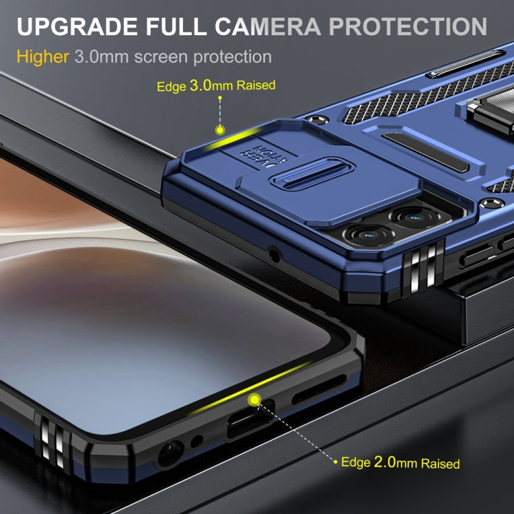 HOLDER ARMOR Tvrdený kryt pre Motorola Moto G32 - tmavo modrý