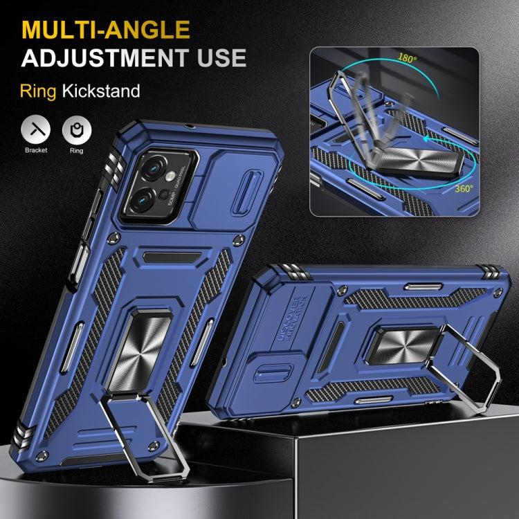 HOLDER ARMOR Tvrdený kryt pre Motorola Moto G32 - tmavo modrý