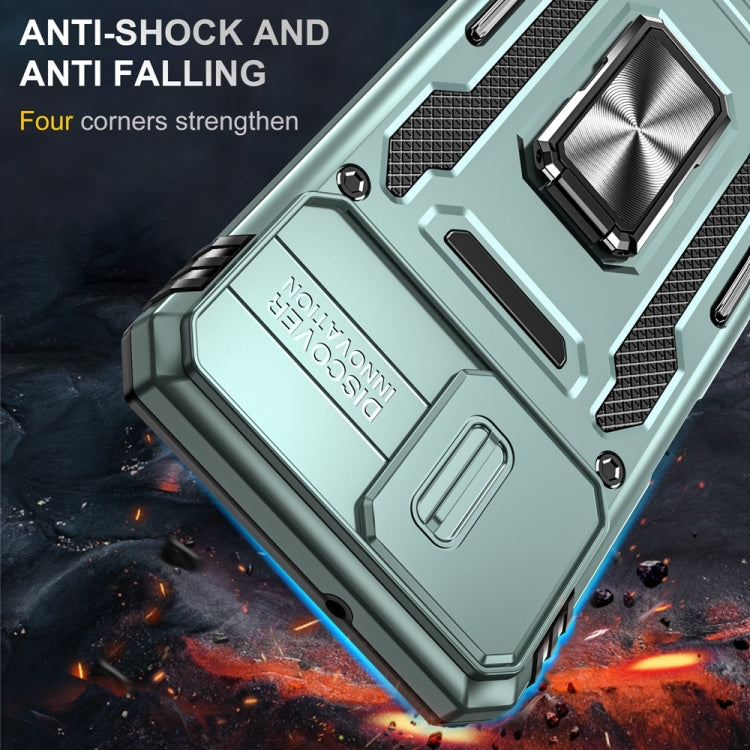 HOLDER ARMOR Tvrdený kryt pre Motorola Moto G32 - zelený