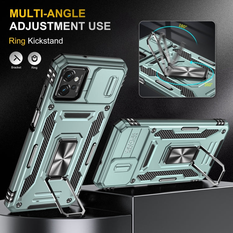 HOLDER ARMOR Tvrdený kryt pre Motorola Moto G32 - zelený