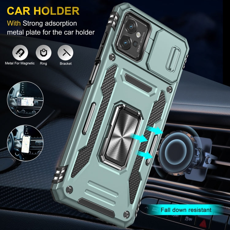 HOLDER ARMOR Tvrdený kryt pre Motorola Moto G32 - zelený