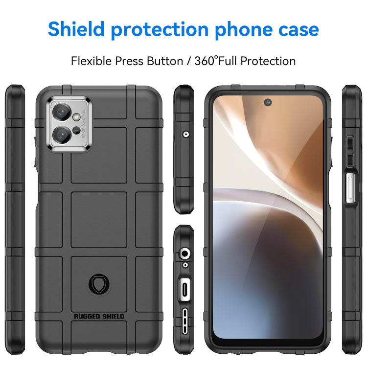 RUGGED Zadný kryt pre Motorola Moto G32 - čierny