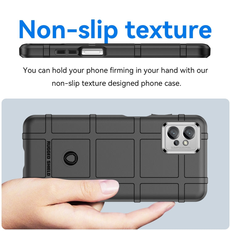 RUGGED Zadný kryt pre Motorola Moto G32 - čierny