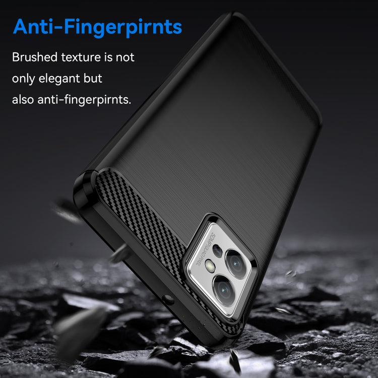 CARBON Zadný obal pre Motorola Moto G32 - čierny