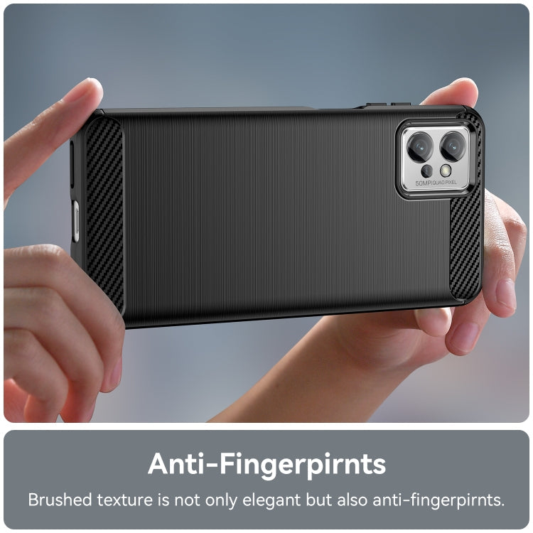 CARBON Zadný obal pre Motorola Moto G32 - čierny